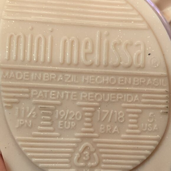 Mini Melissa Pink Baby Girl Toddler Dress Ultragirl Flower Girl Shoes US Size 5 - Picture 5 of 7